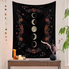 European Retro Mushroom Hanging Cloth Plant Homestay Tapestry (Option: K-150X130CMStar light)