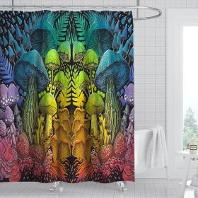 Digital Print-free Bathroom Curtain (Option: YLHTYY16-150gsm finished 590g)