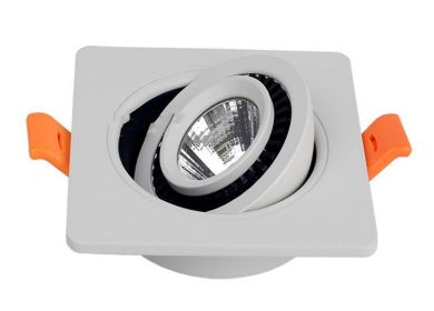 Embedded 360 Degree Dimmable LED Spotlights (Option: 3W Single head-Warm White)